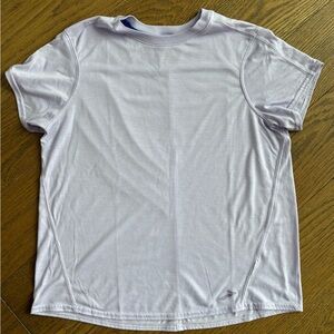 Brooks Soft Light Purple Short Sleeve Tee